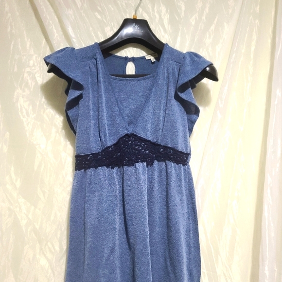Monteau Girl I Women's Cute Little Blue Dress - Picture 1 of 4